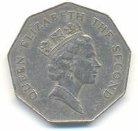 () Монета Тувалу 1994 год 1 доллар ""  Медь-Никель  AU